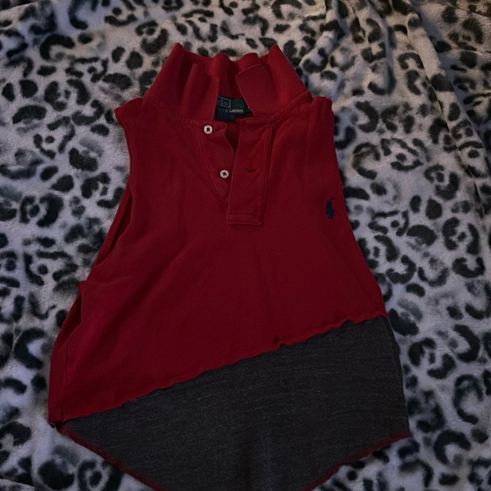 Polo Ralph Lauren Women’s Cropped Polo Shirt - Size M